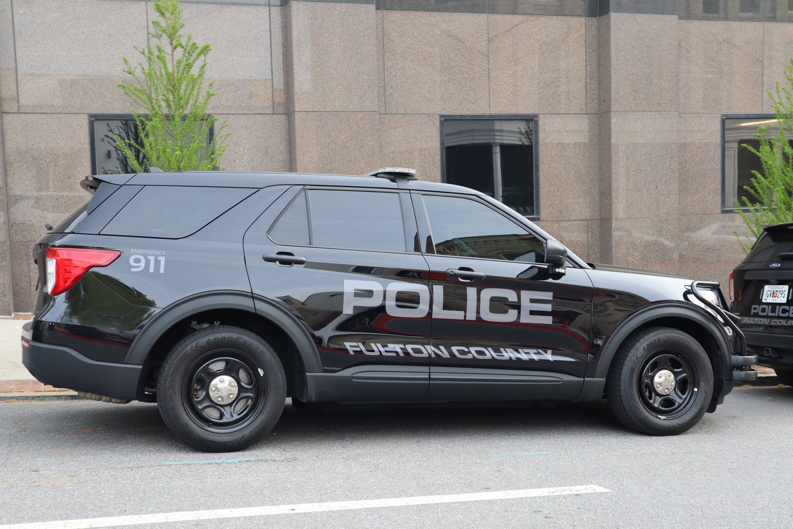 Fulton County Police Department vehicle